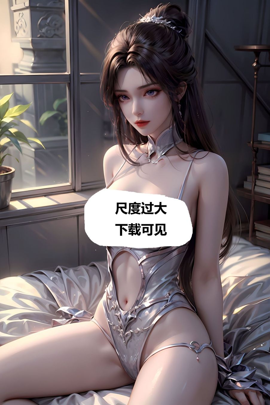 AI绘画-完美世界-月婵-狗比国漫