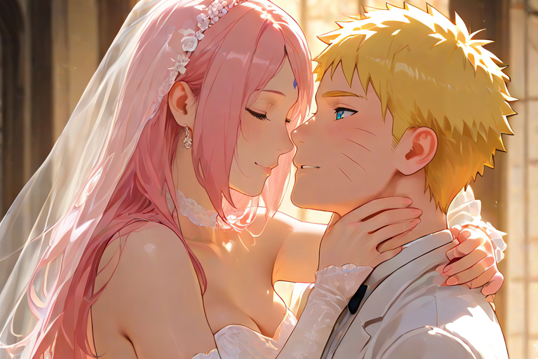 【火影同人美图】鸣樱结婚记录美照！-动漫同人小屋——大保健风格