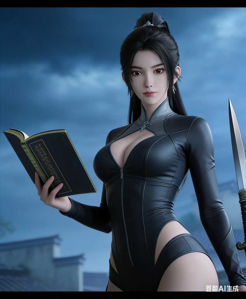 逆天宁姚照片-狗比国漫